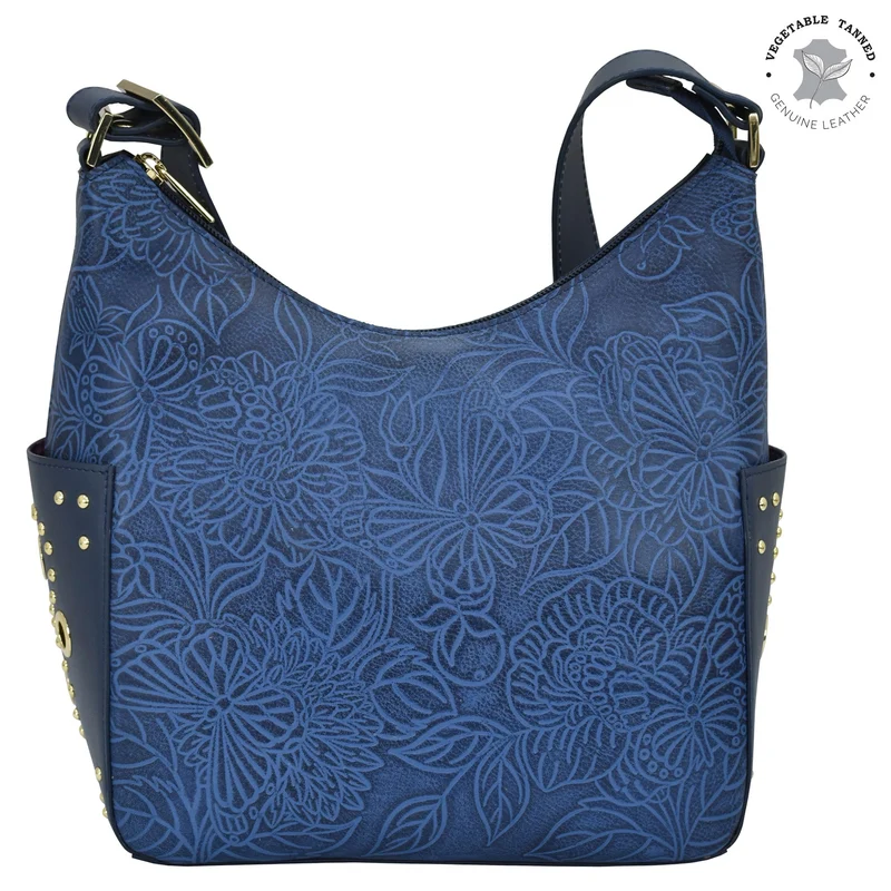 Hobo classico con tasche laterali borchiate - 433