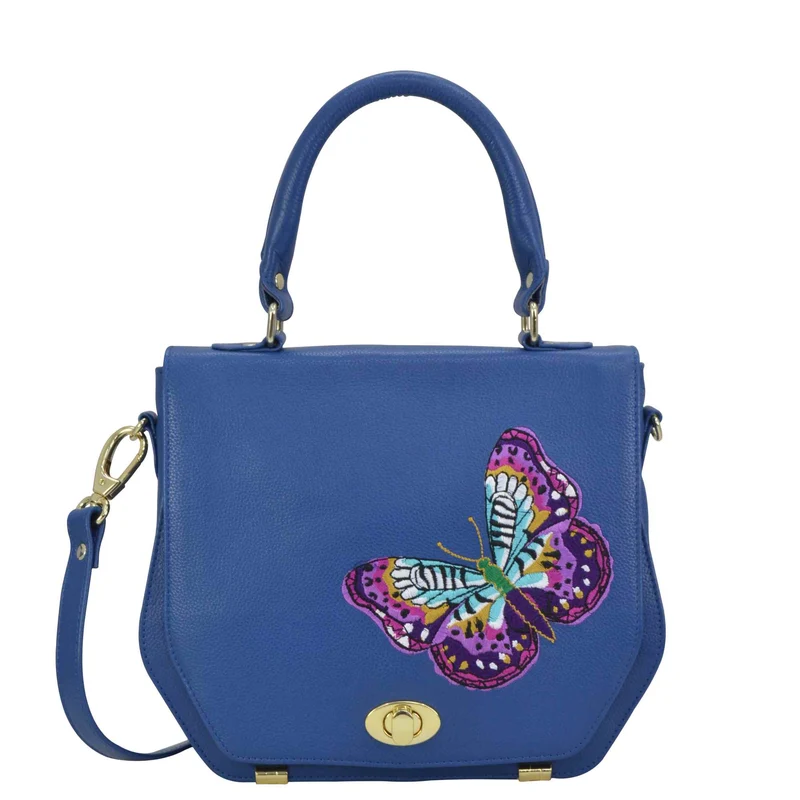 Borsa a tracolla con patta girevole - 14021