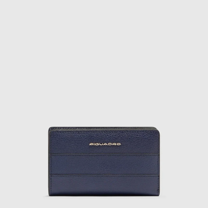 Portafogli da donna con porta monete Blu