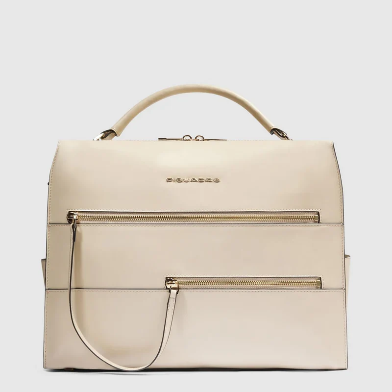 Borsa da ufficio donna porta pc 14 Beige