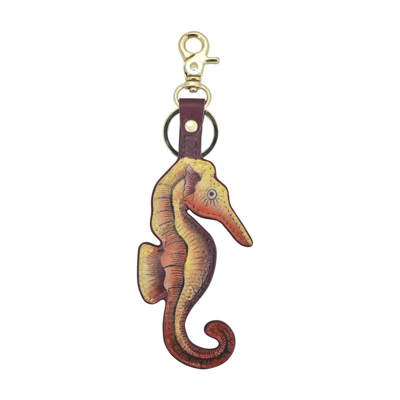 Charm da Borsa in Pelle Verniciata K0027 - Portachiavi