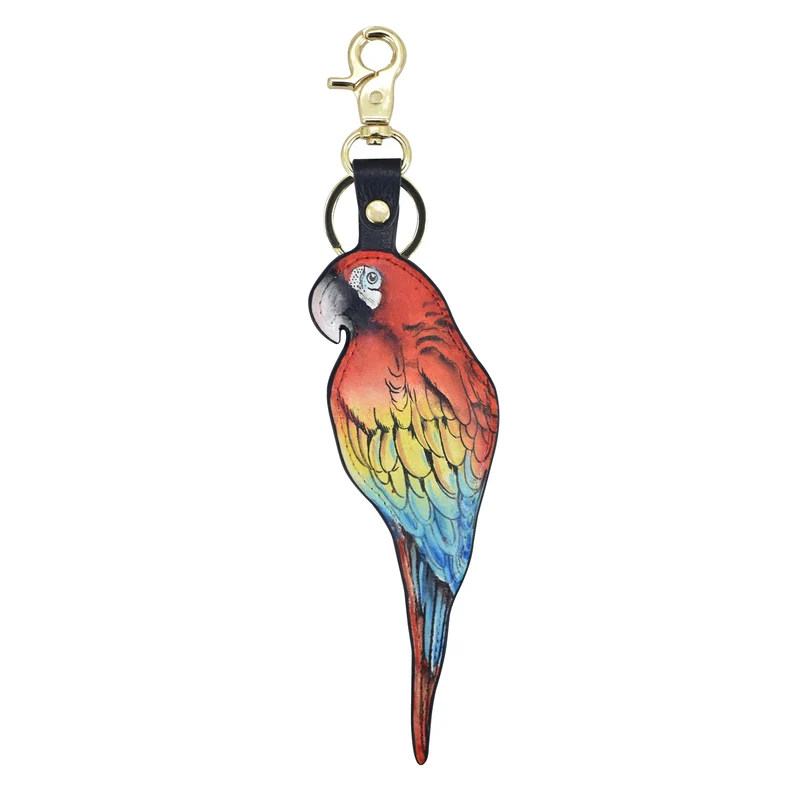 Charm da Borsa in Pelle Verniciata K0010 - Portachiavi
