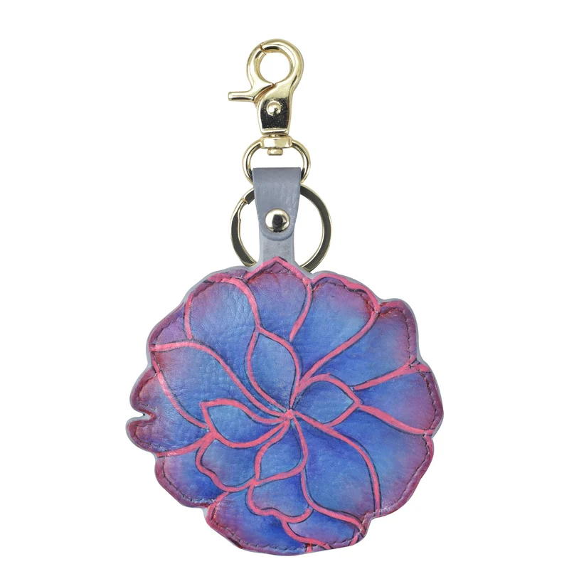 Charm da Borsa in Pelle Verniciata K0009 - Portachiavi