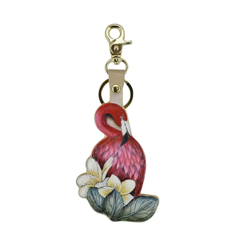 Charm da Borsa in Pelle Verniciata K0036 - Portachiavi