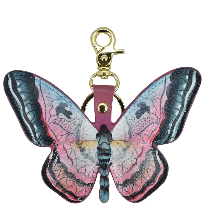 Charm da Borsa in Pelle Verniciata K0005 - Portachiavi