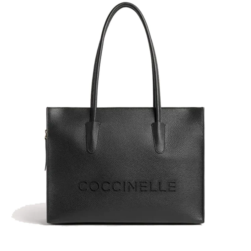 Borsa Donna a Spalla COCCINELLE in Pelle Linea Myrtha26 colore Nero