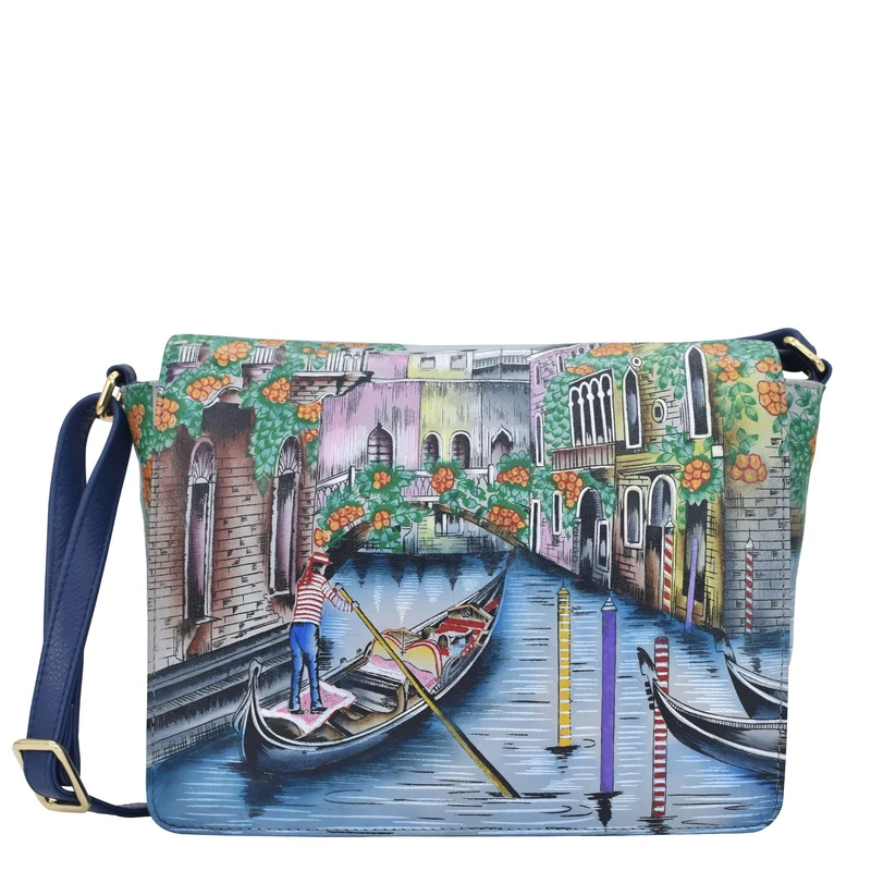 Borsa a tracolla con patta - 683