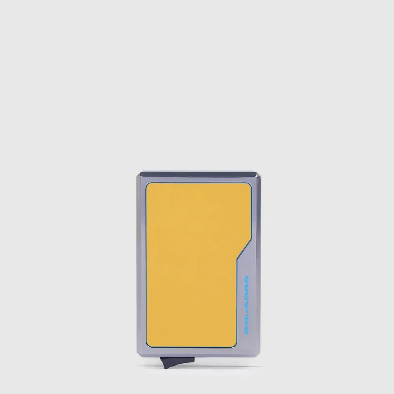 Portacarte uomo automatico MagSafe Giallo