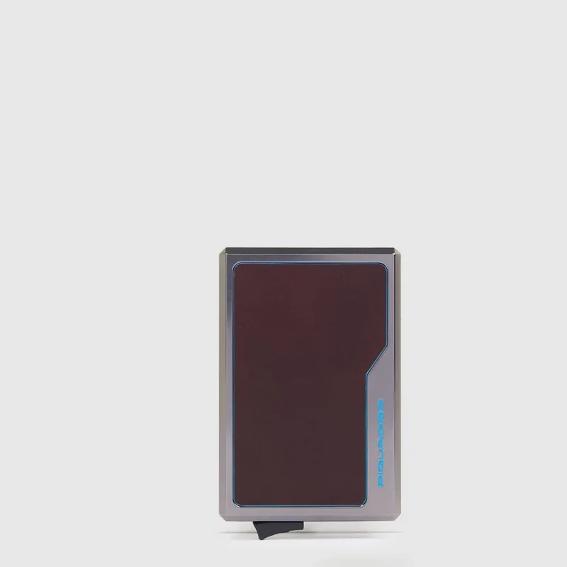 Portacarte uomo automatico MagSafe Mogano