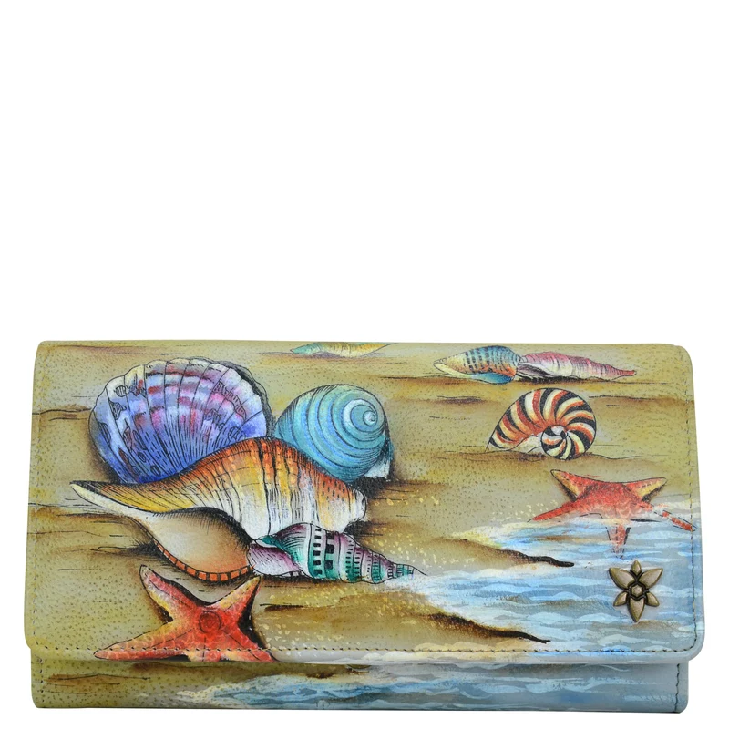 Portafoglio con patta a fisarmonica - 1112