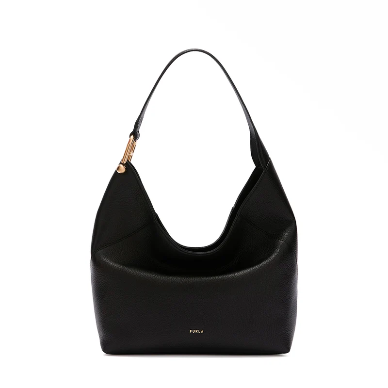 Furla Lara Borsa A Spalla M Nero