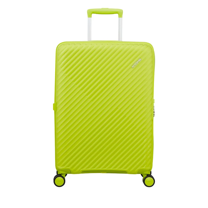 Trolley Medio Rigido Espandibile AMERICAN TOURISTER linea Diablast colore Hyper Lime