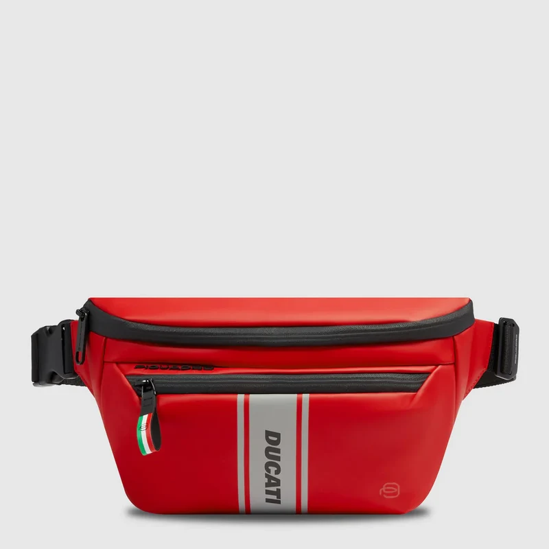 Marsupio uomo "Piquadro x Ducati" Rosso