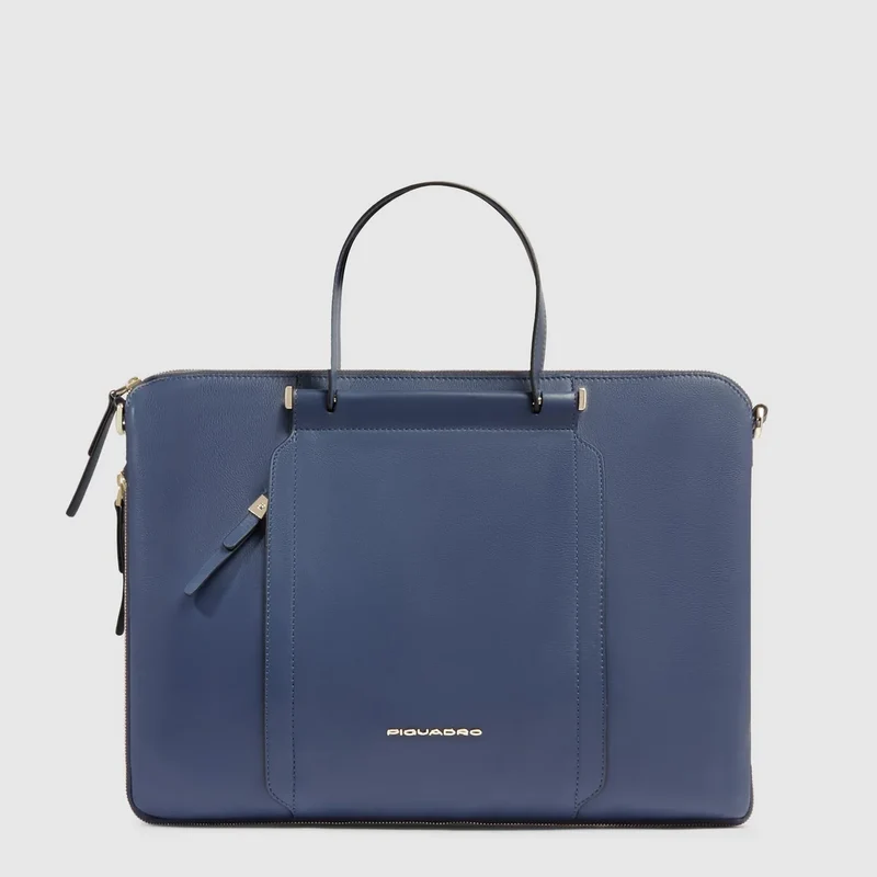 Borsa da lavoro donna porta pc 15.6" Blu Mare