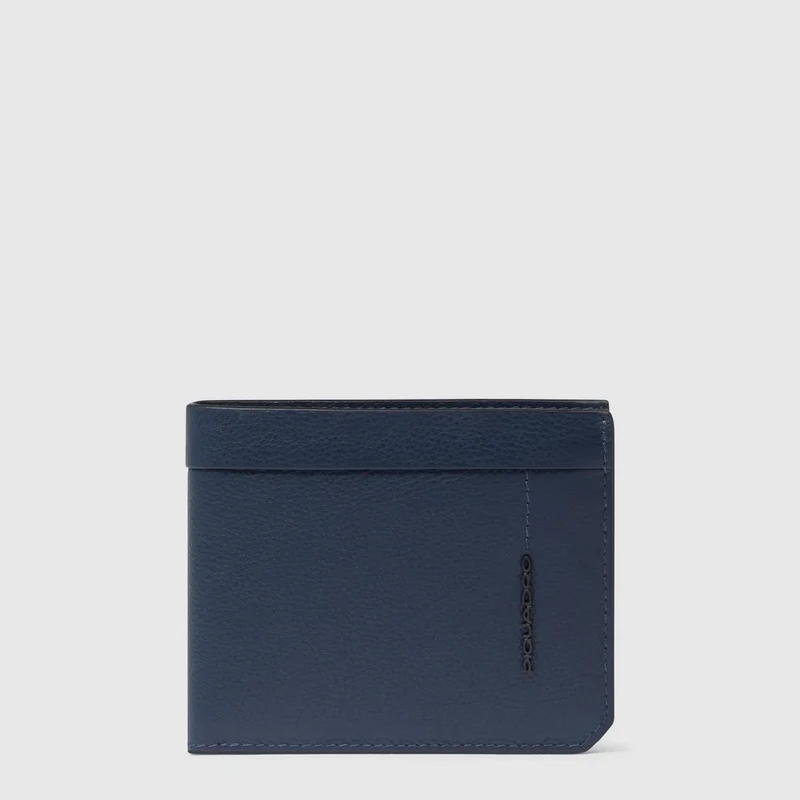 Portafogli uomo con portamonete Blu