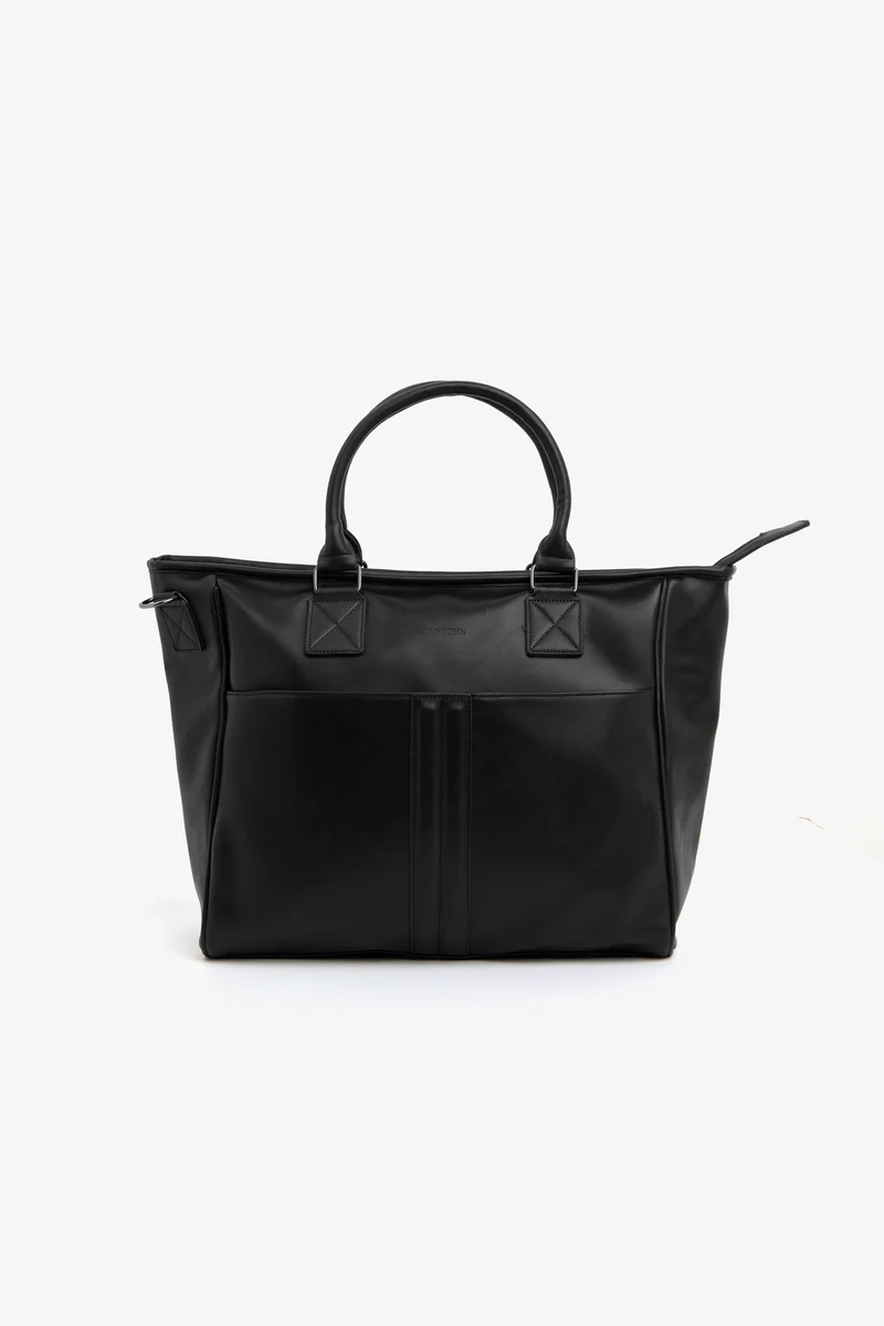 Borsa a doppio manico nera
