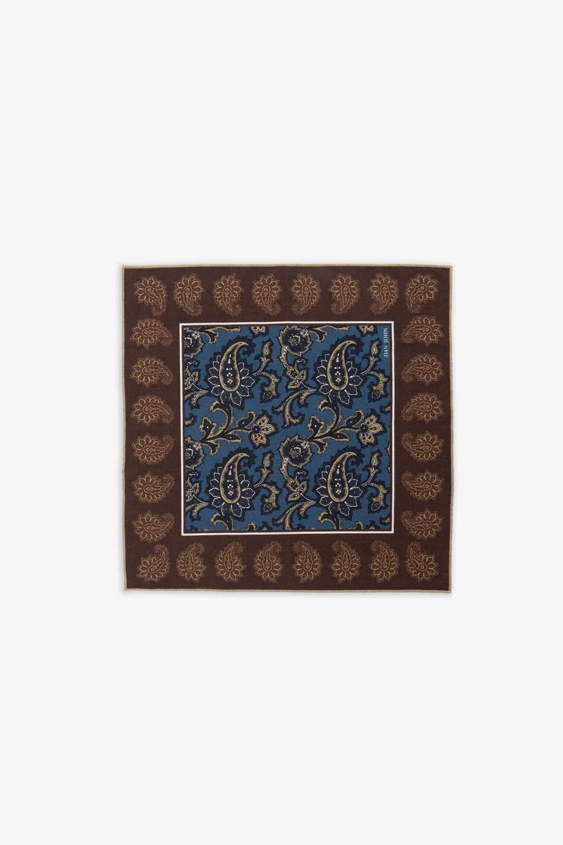 Pochette fiori moro