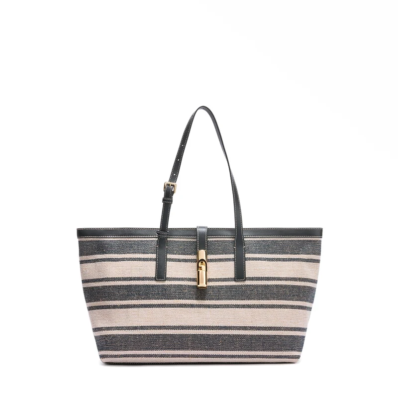 Furla Debby Borsa Shopping L Toni Indigo