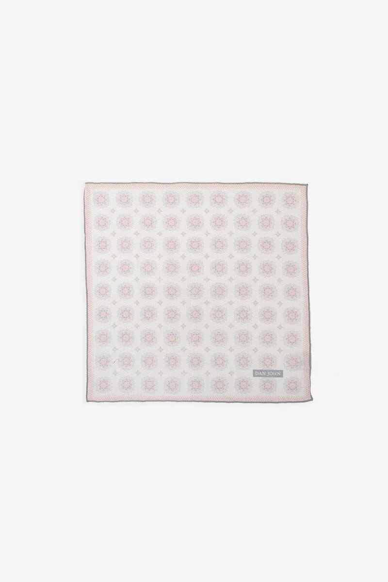Pochette disegno cerchi rosa