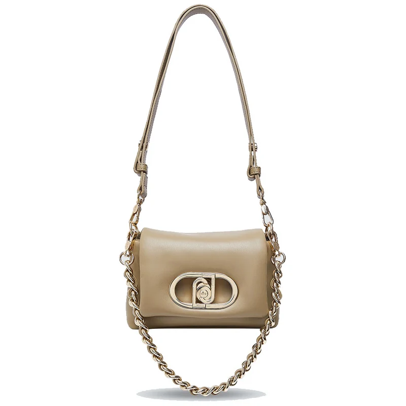 Borsa Donna Mini a Spalla LIU JO Better linea La Puffy color Fango