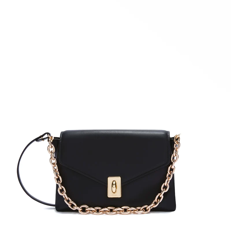 Furla Meridiana Borsa A Tracolla M Nero