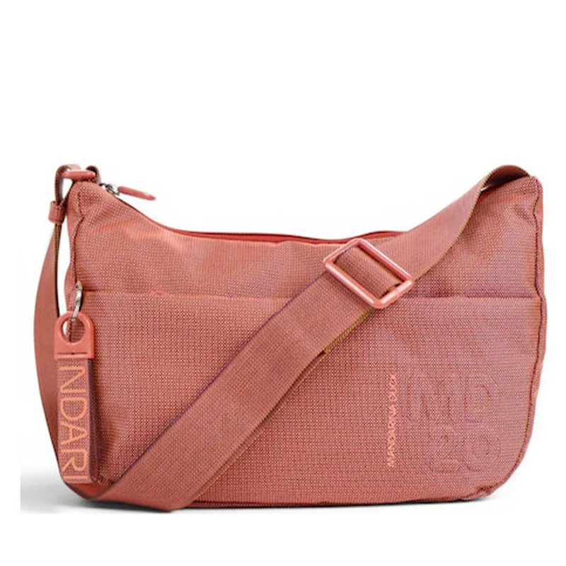 Borsa Donna a Tracolla MANDARINA DUCK in Tessuto colore Pecan Nut Linea MD20 - P10QMT30
