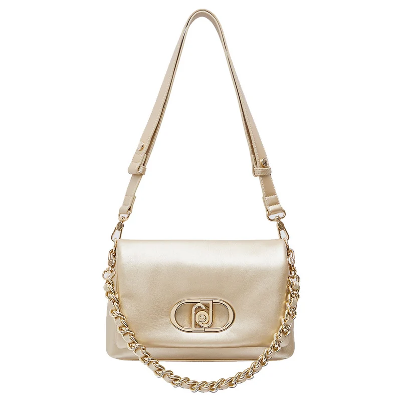 Borsa Donna Media a Spalla LIU JO Better linea La Puffy Oro Chiaro