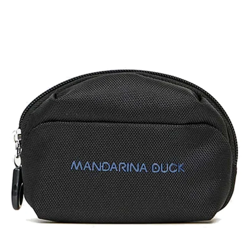 Portachiavi Donna MANDARINA DUCK in Tessuto Colore Nero Linea MD20
