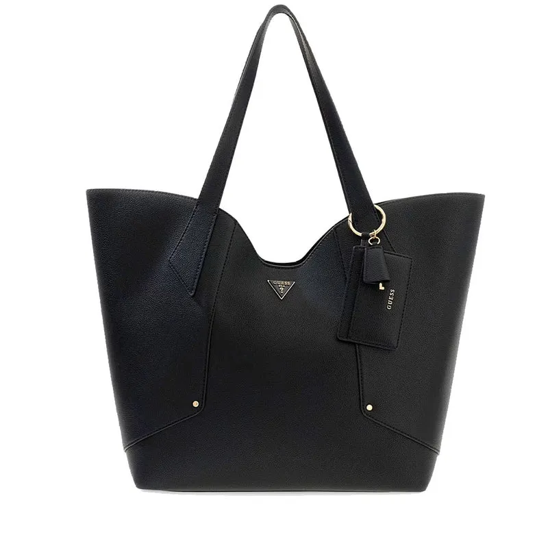 Borsa Donna Shopper a Spalla GUESS Linea Darcy Colore Nero