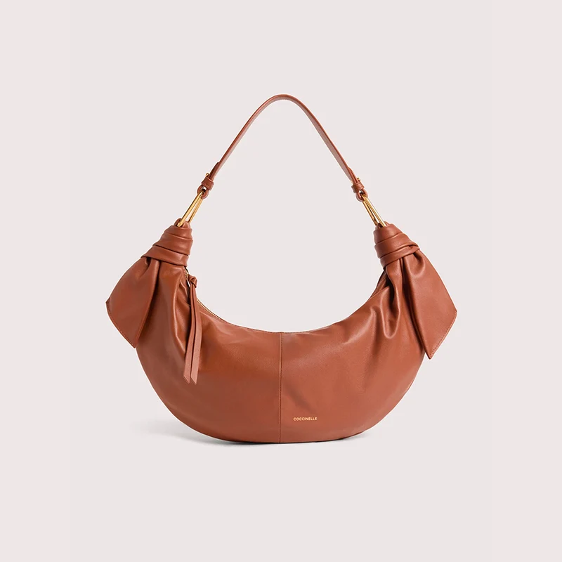 Coccinelle Furoshiki Medium Cognac