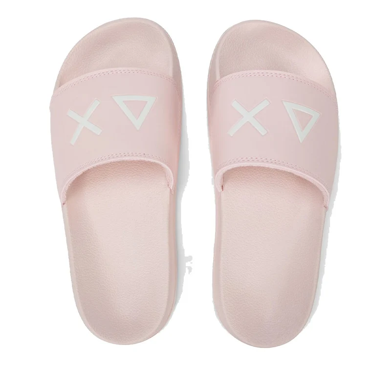 Ciabatte da Donna Sun68 Linea Slippers Logo Colore Porcellana - X36210