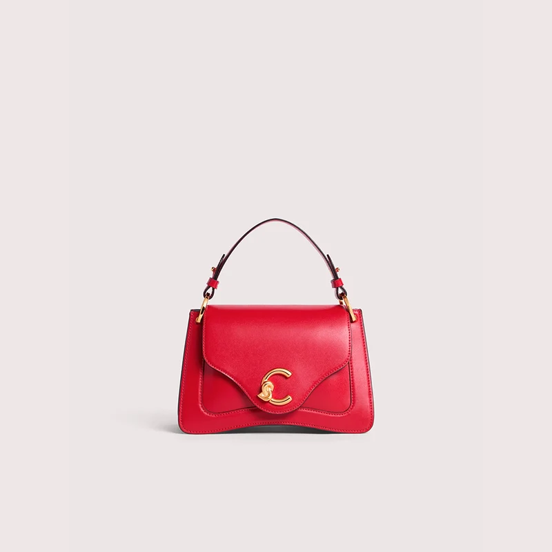 Coccinelle C Me Calf Cocker Small Scarlet