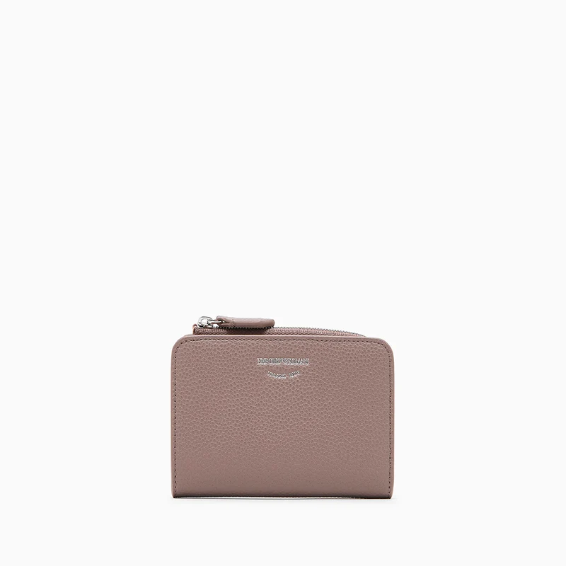 Portafoglio con portamonete MyEA stampa cervo Beige
