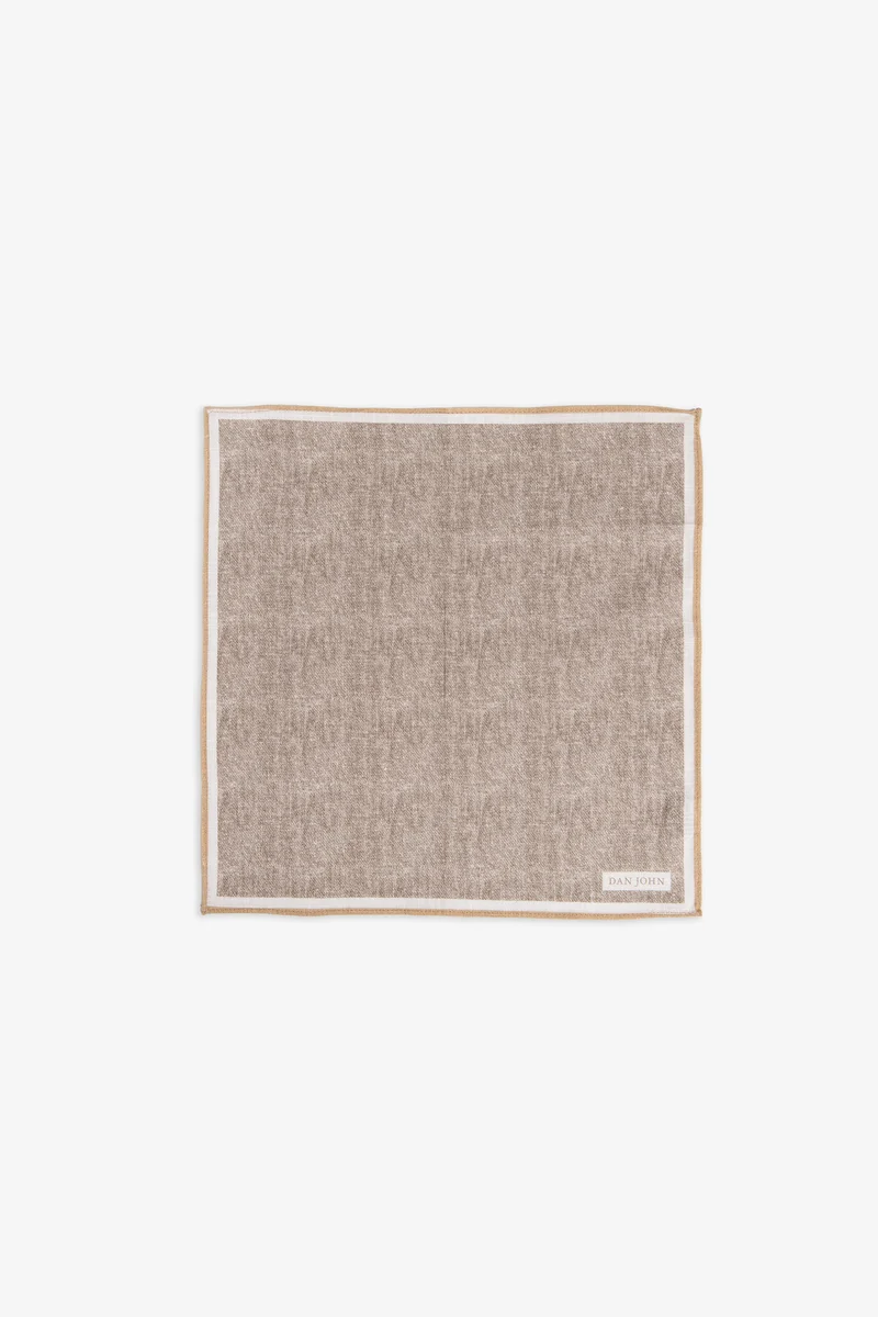 Pochette melange beige