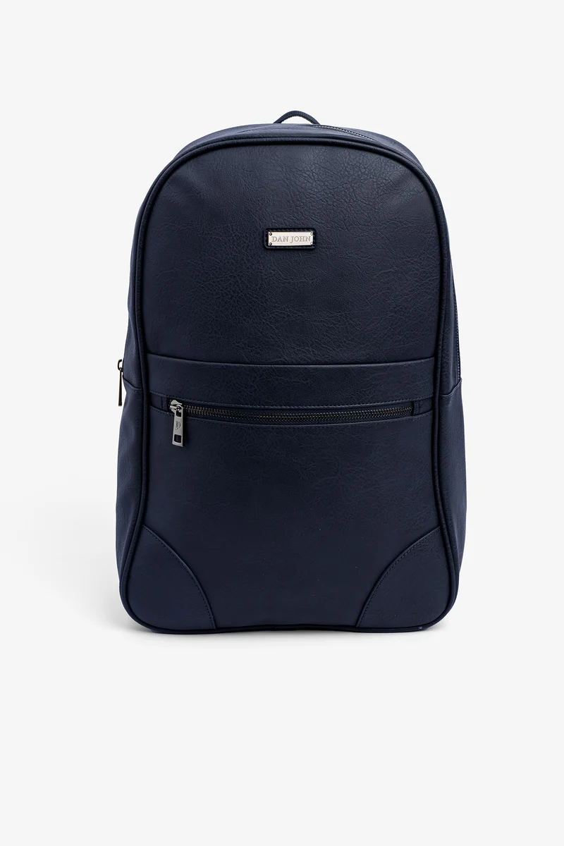 Zaino ecopelle blu