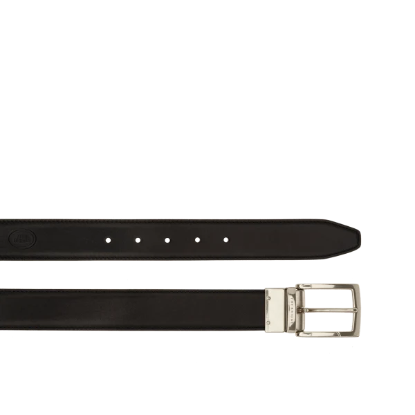 Cintura Uomo Reversibile H.35 Story Uomo Nero