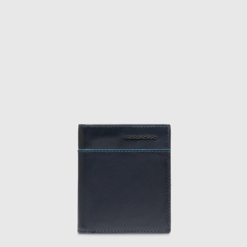 Portafoglio uomo verticale Blu Notte