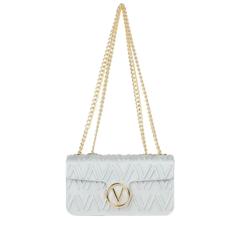 Borsa Donna a Spalla VALENTINO BAGS linea Bubble Colore Argento