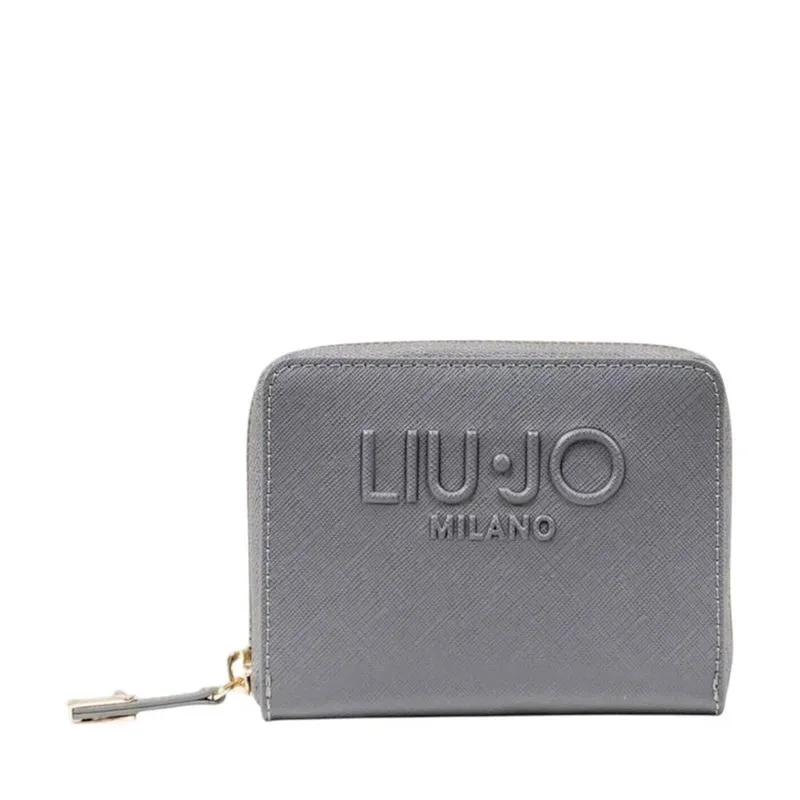 Portafoglio Donna Piccolo Zip Around LIU JO Better Antracite