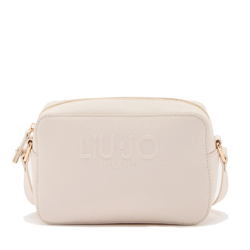 Borsa Donna a Tracolla LIU JO Better stampa Saffiano color Marmo
