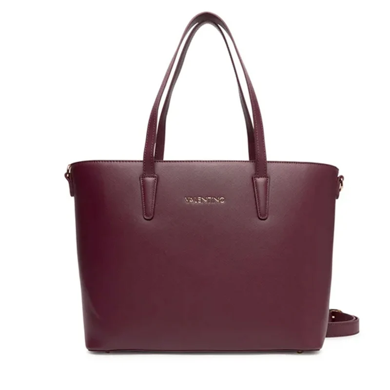 Borsa Donna Shopper a Spalla VALENTINO BAGS linea Zero Re Colore Prugna