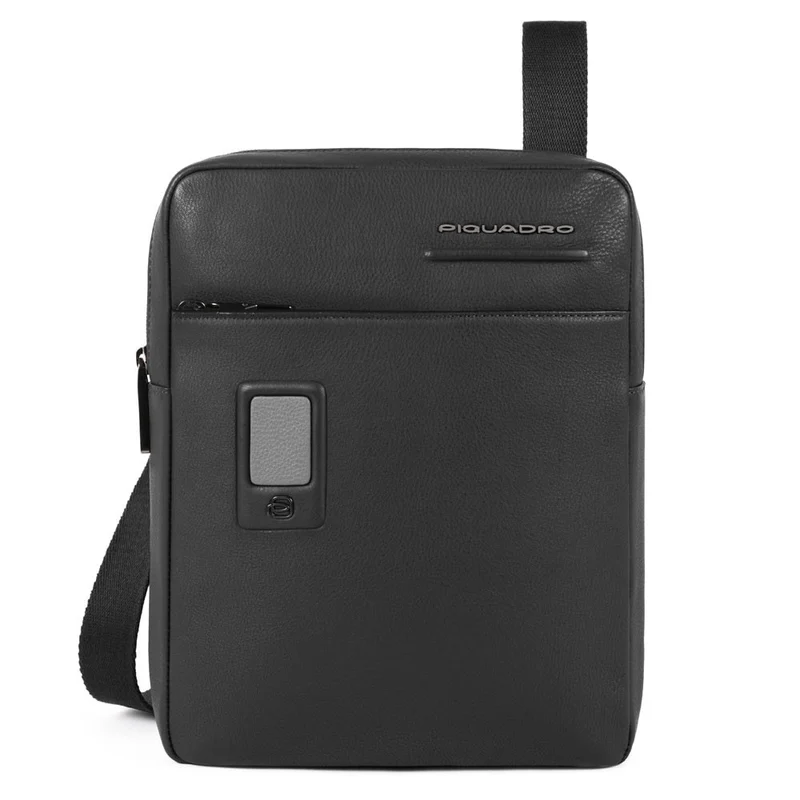 Borsello Nero Porta iPad Akron