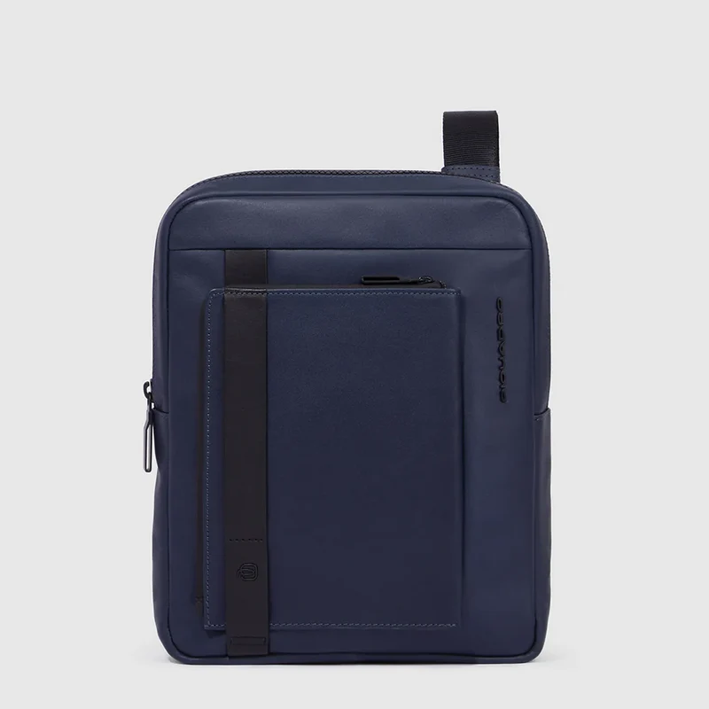 Borsello uomo porta iPad Blu