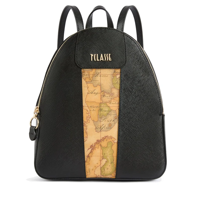 Zaino Donna 1A Classe Alviero Martini linea Bloom City Nero LE52