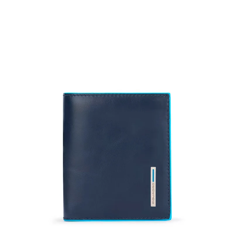 Portafoglio uomo verticale Blu