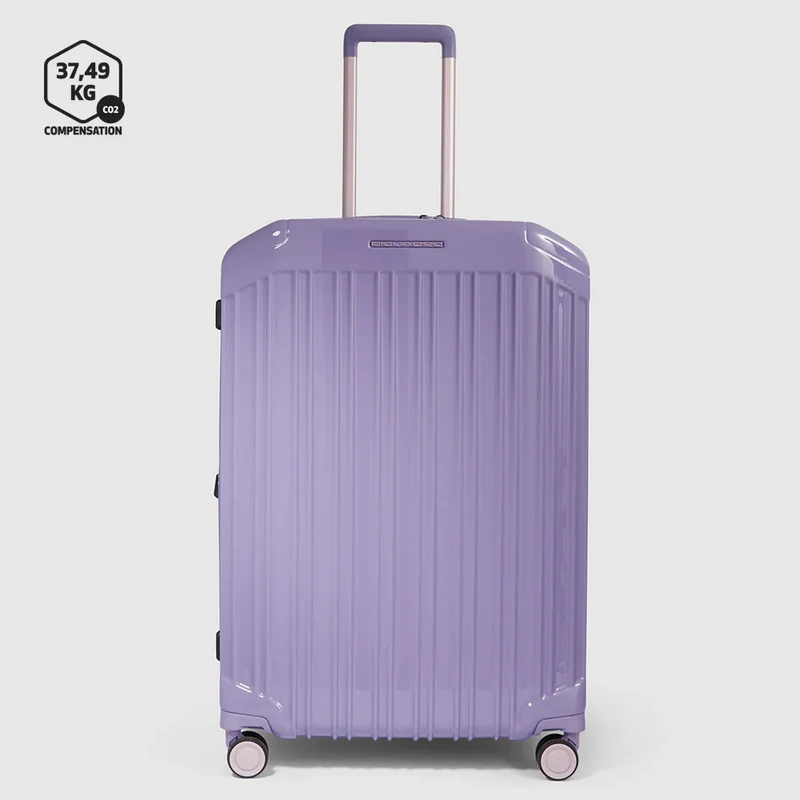 Trolley medio rigido a quattro ruote espandibile