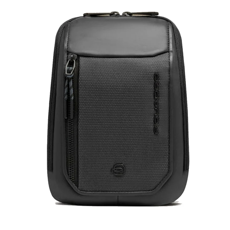 Borsello Uomo PIQUADRO in Tessuto Nero Linea Lyss - CA6933S143