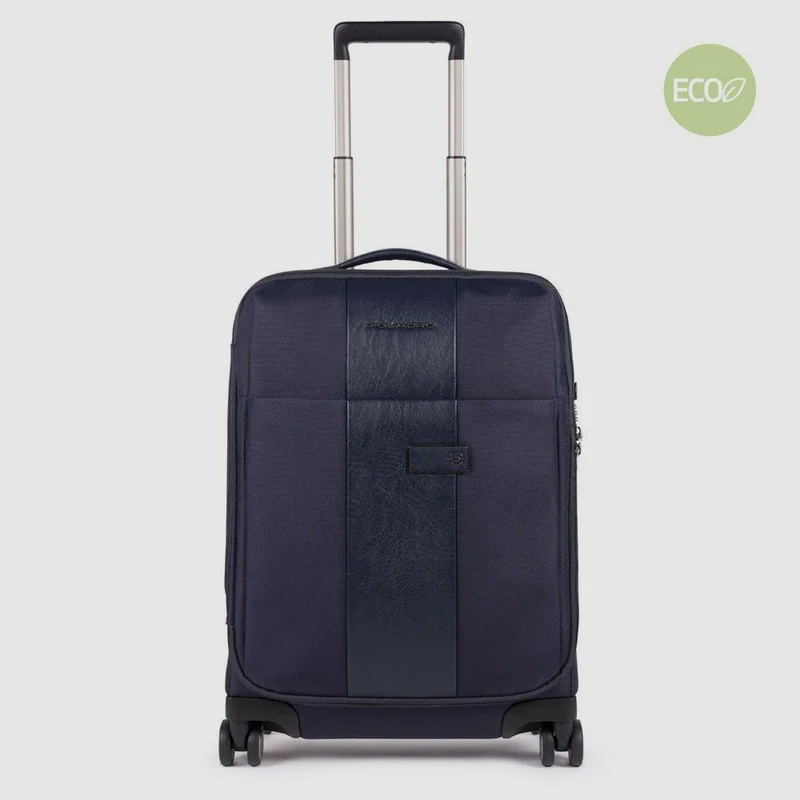 Trolley formato cabina ultra slim a quattro ruote Blu