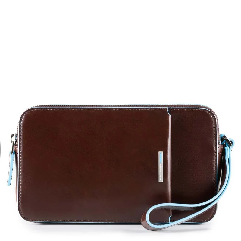Pochette uomo con tasca frontale Stationery Mogano
