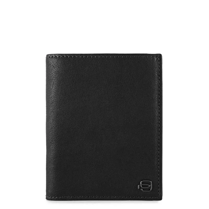 Portafoglio uomo verticale Black Square